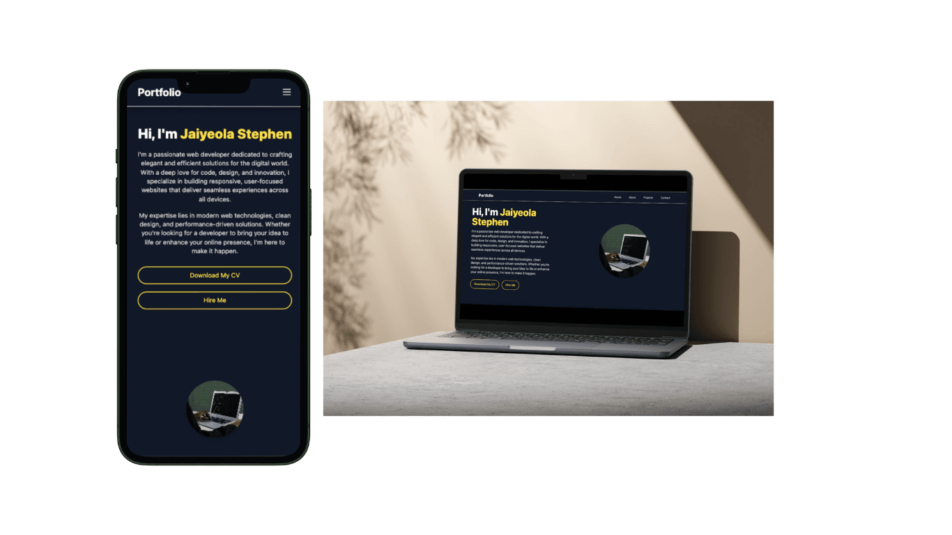 Portfolio Website V1